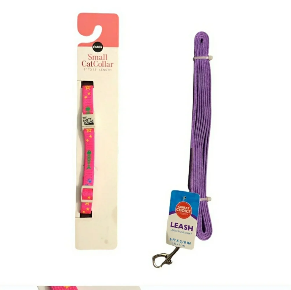 GRREAT CHOICE Cat Leash & Collar BundleNWT! Bundle contains:1-GRREAT CHO…